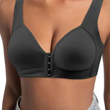 ❤️Adjustable Front Closure Push-Up Bra Wire-Free, Seamless & Side Support for Daily Wear, Spring-Summer Comfort