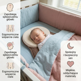 Bezpieczna poduszka wspierająca dla niemowląt