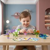 3D zestaw puzzli kreskówkowych dla dzieci