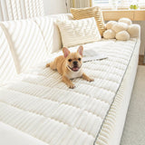 Non-Slip Plush Sofa Cover